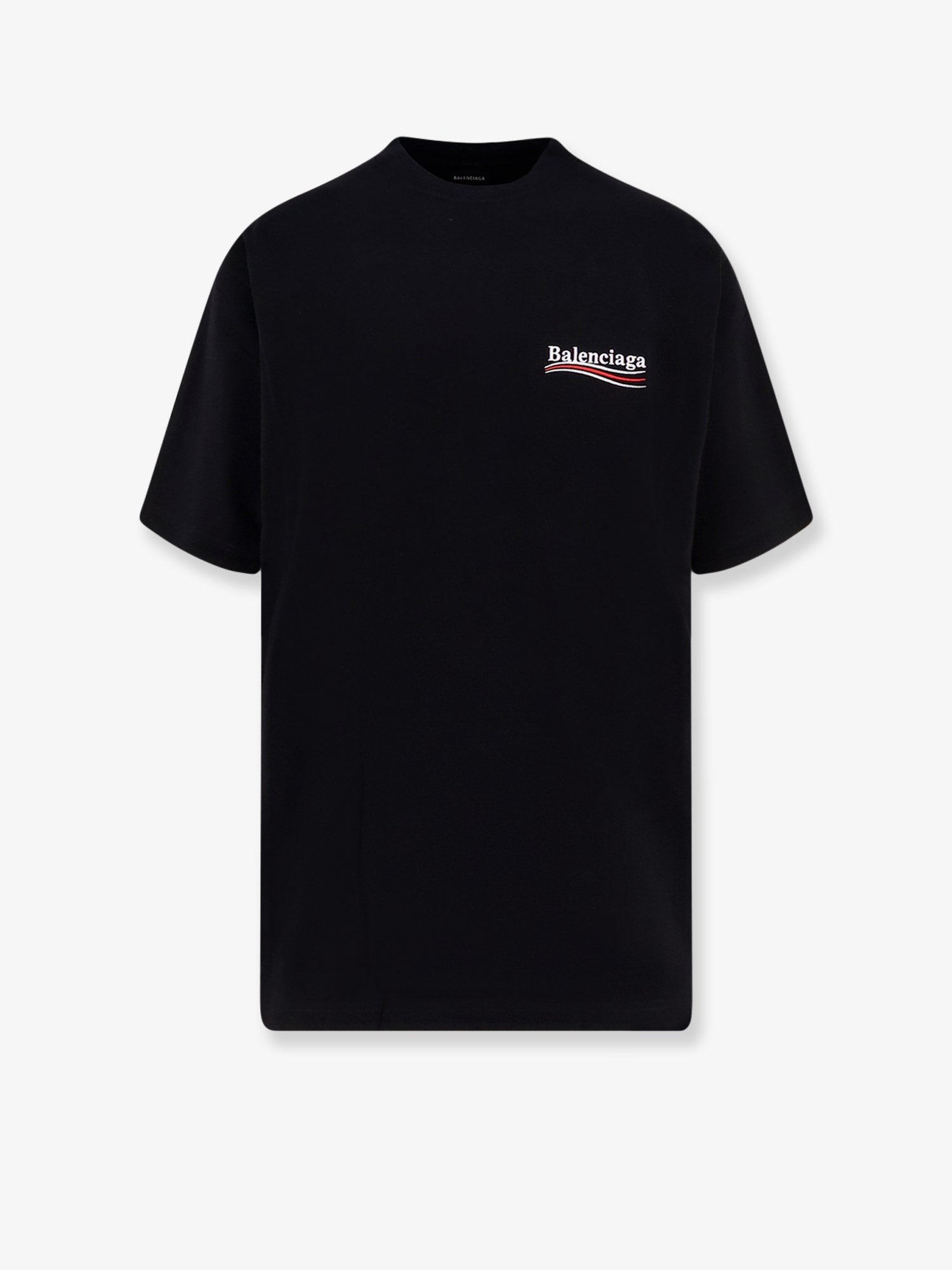 Balenciaga Political Campaign logo T-skjorte i bomull