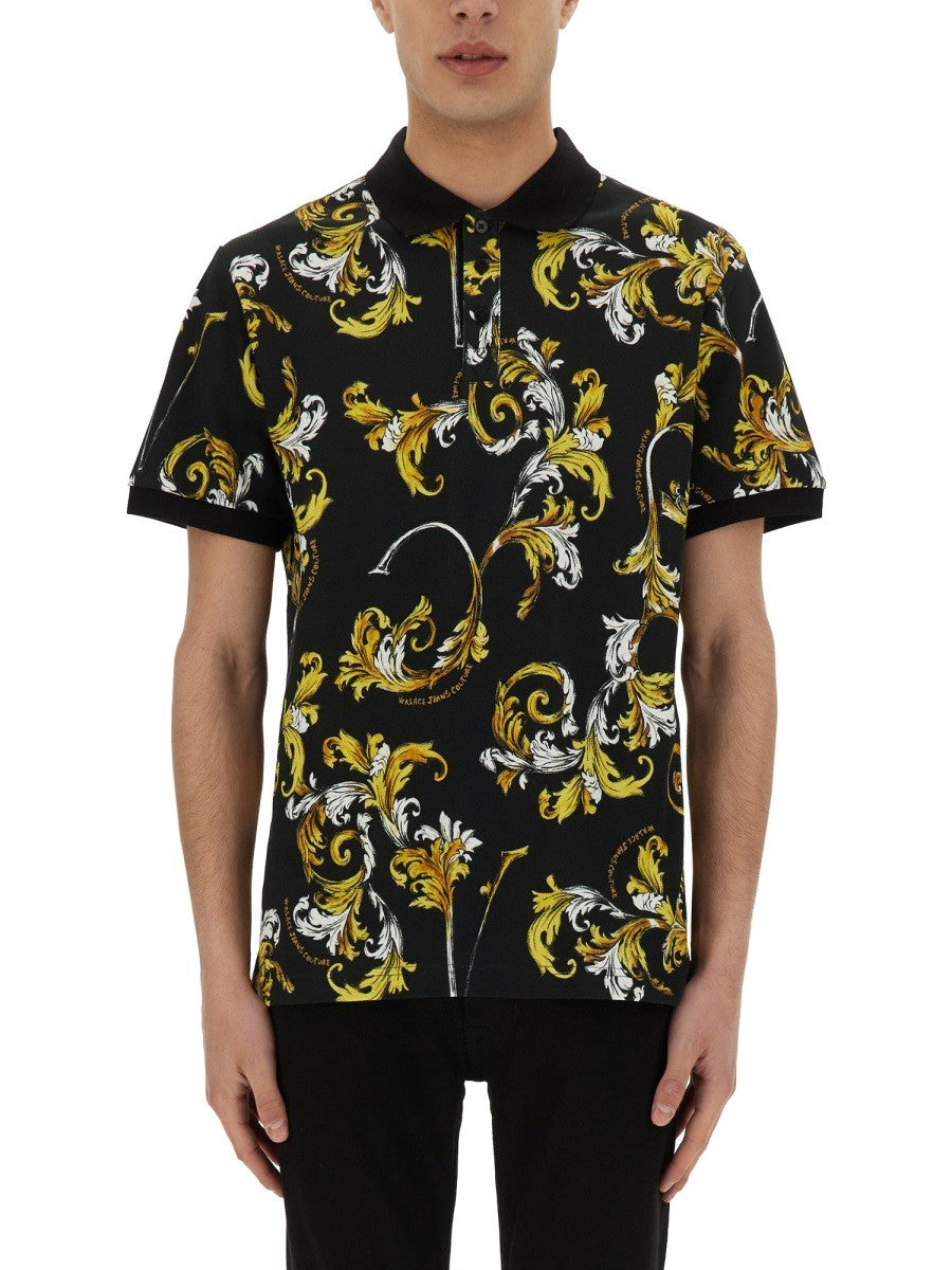 Versace Jeans Couture POLO OUTLINE BAROQUE