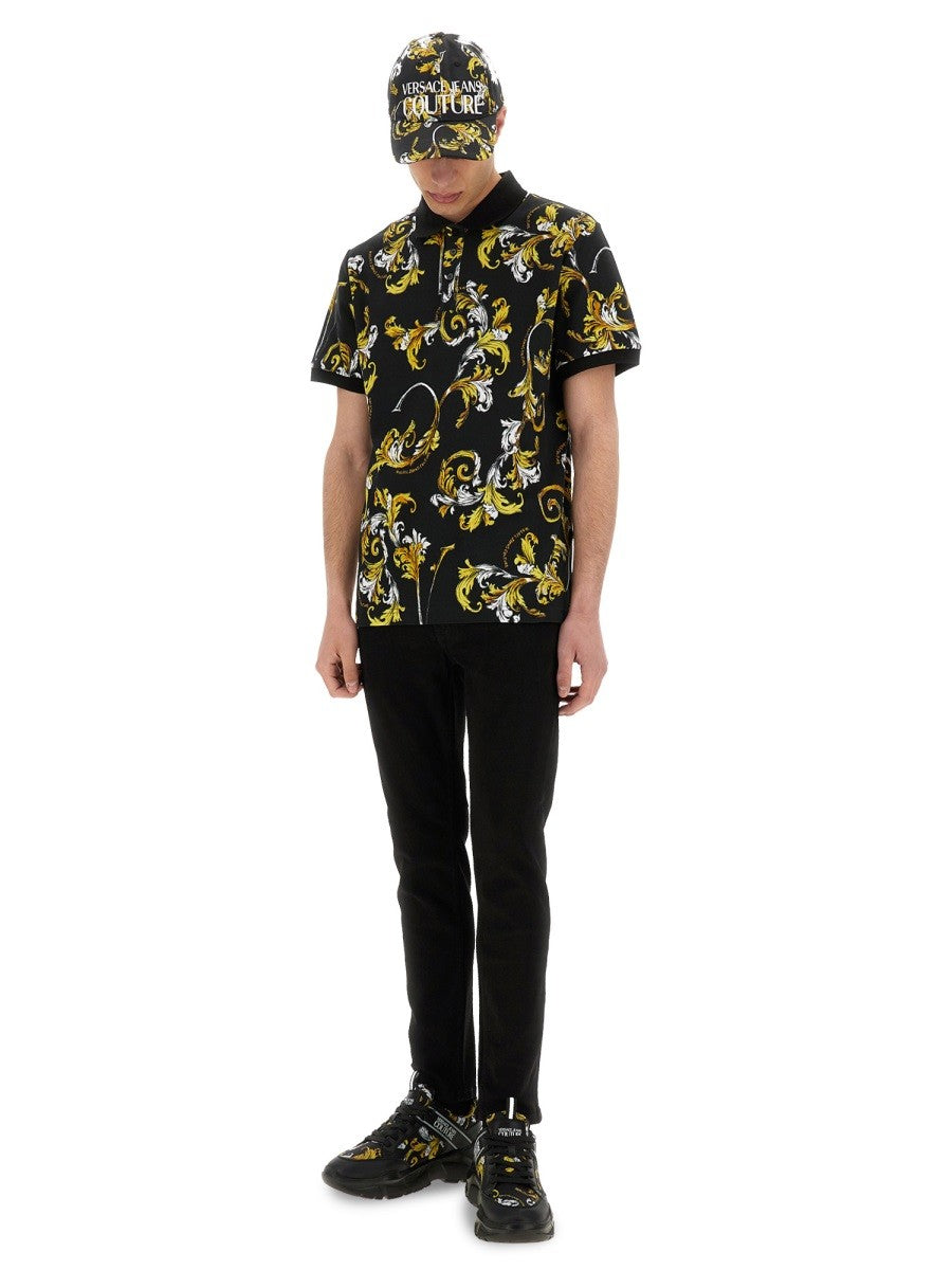 Versace Jeans Couture POLO OUTLINE BAROQUE