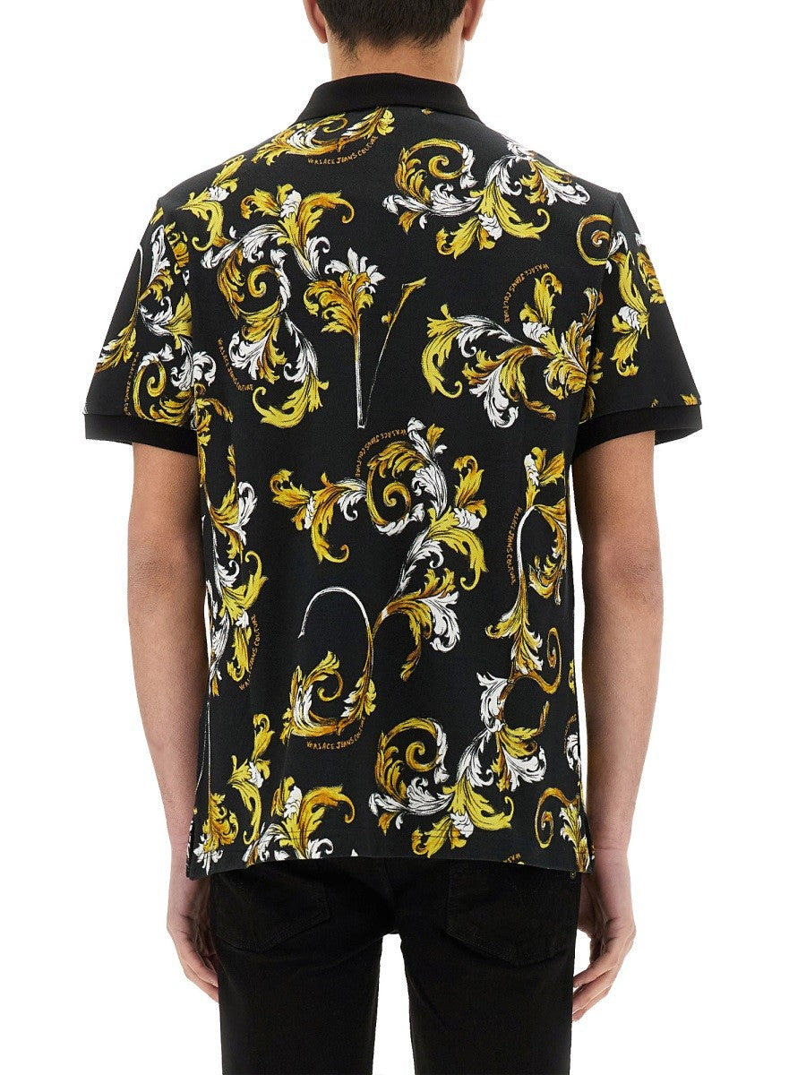 Versace Jeans Couture POLO OUTLINE BAROQUE
