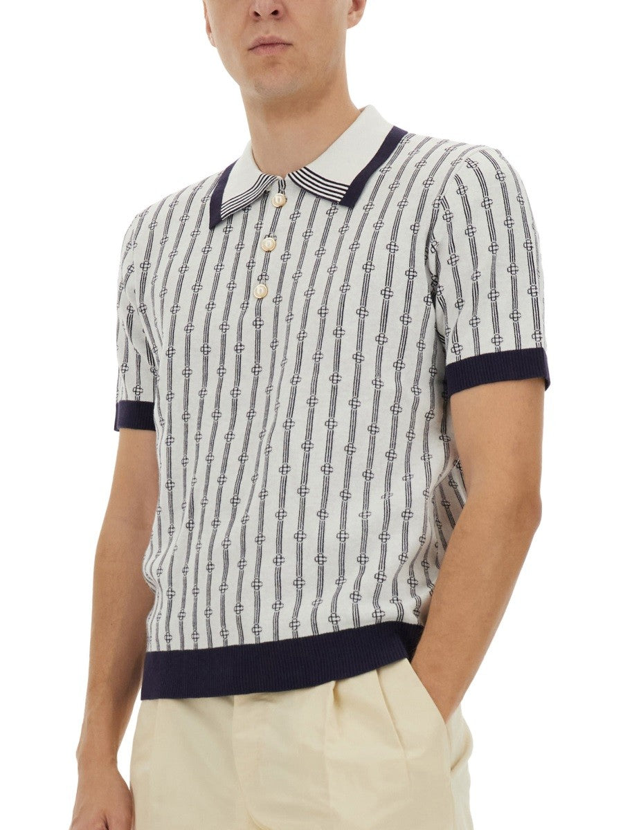 Casablanca POLO SHIRT "MONOGRAM"