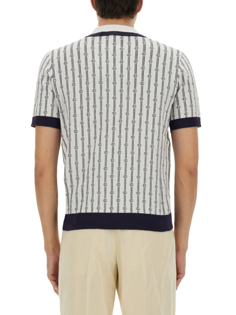 Casablanca POLO SHIRT "MONOGRAM"