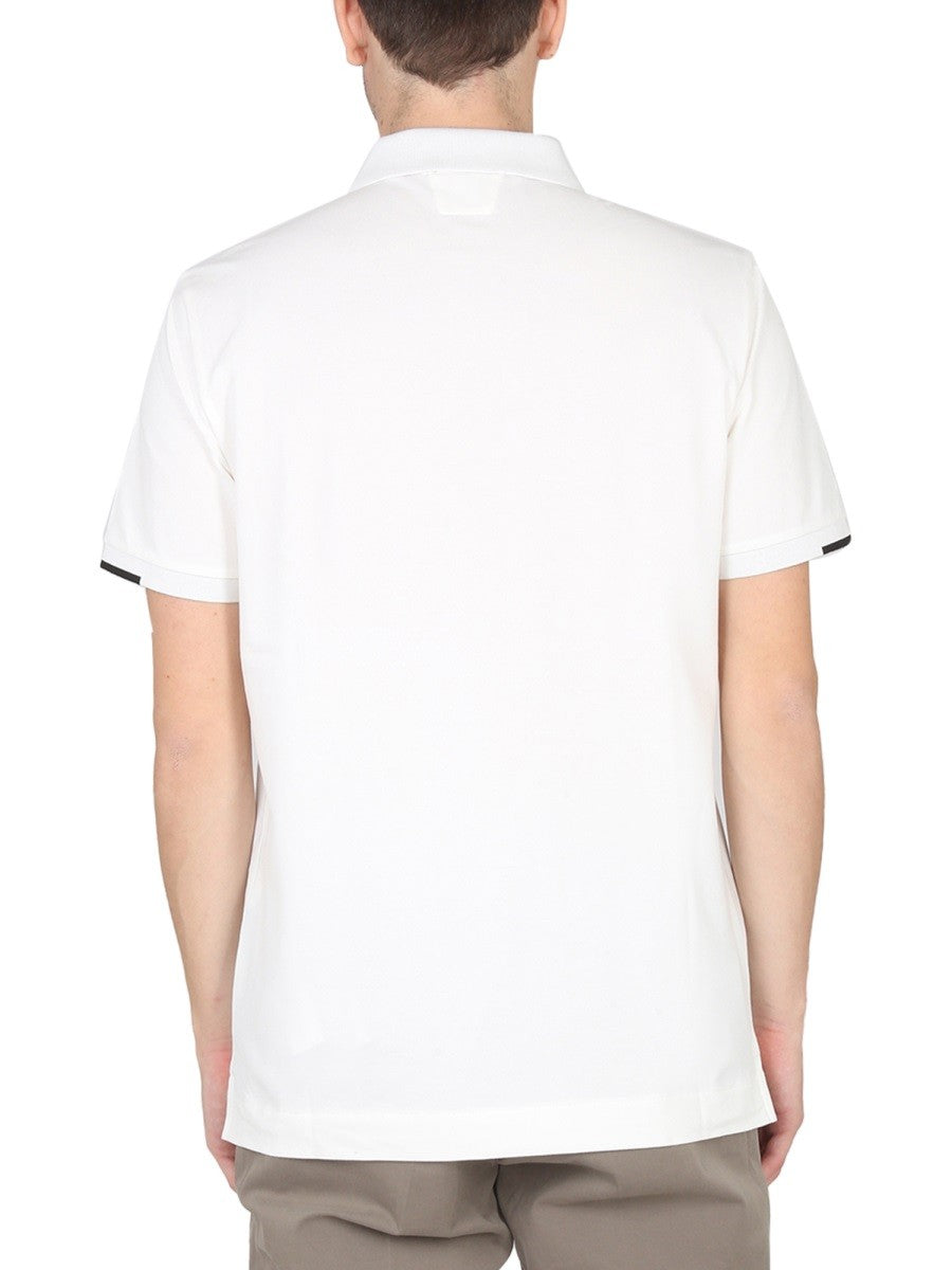 CP Company POLO WITH LOGO PATCH