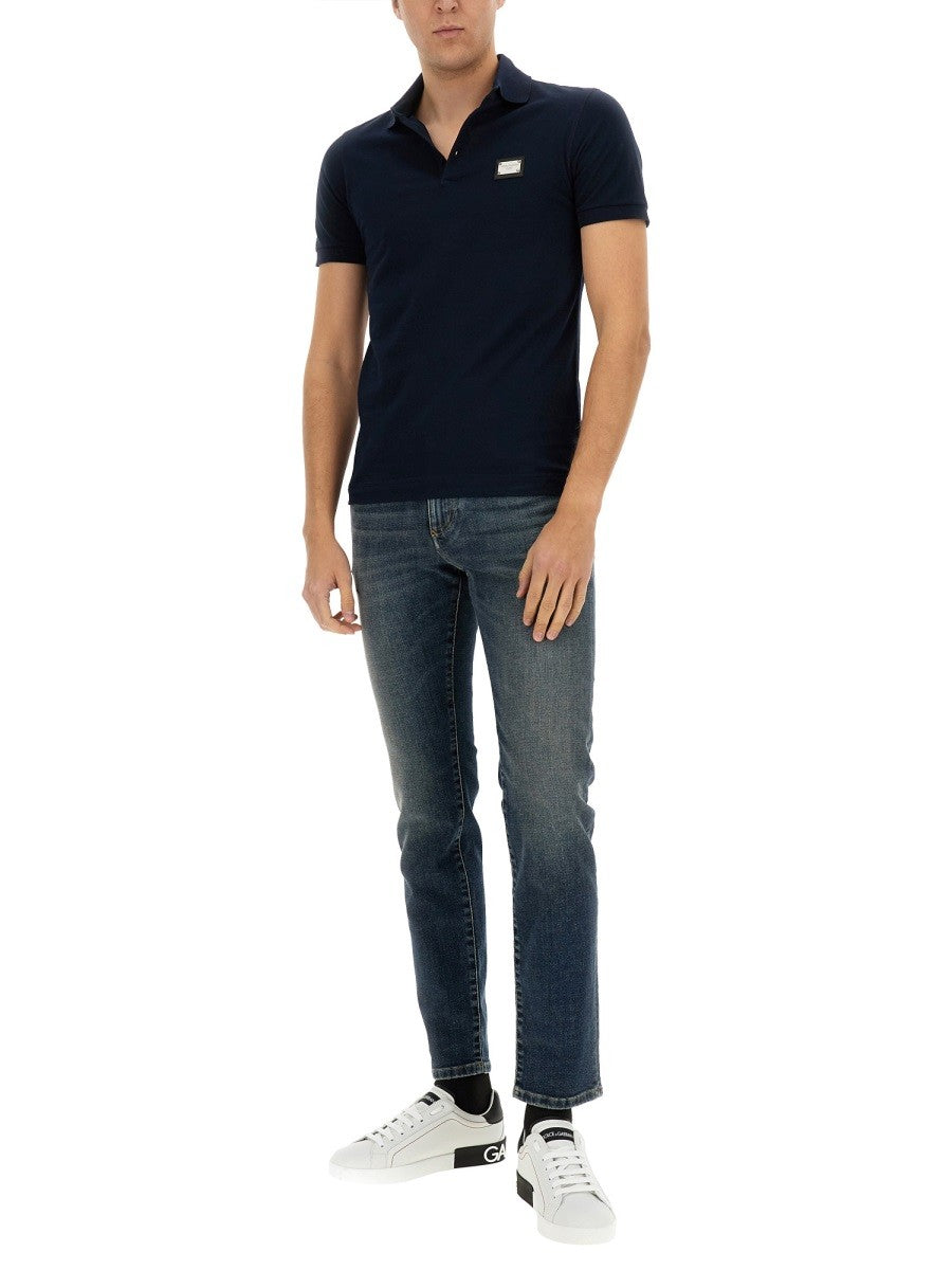 Dolce & Gabbana POLO CON LOGO