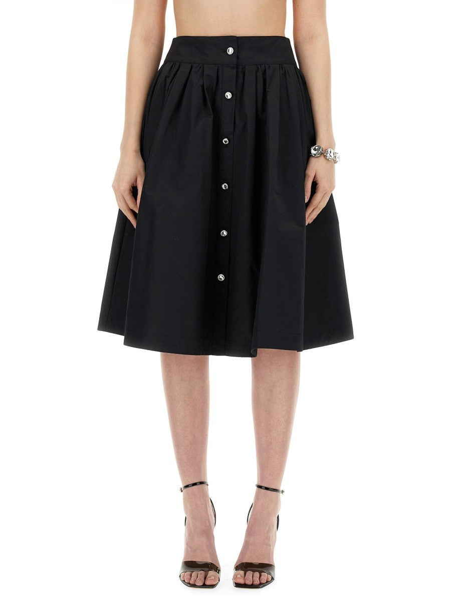 Moschino POPLIN SKIRT