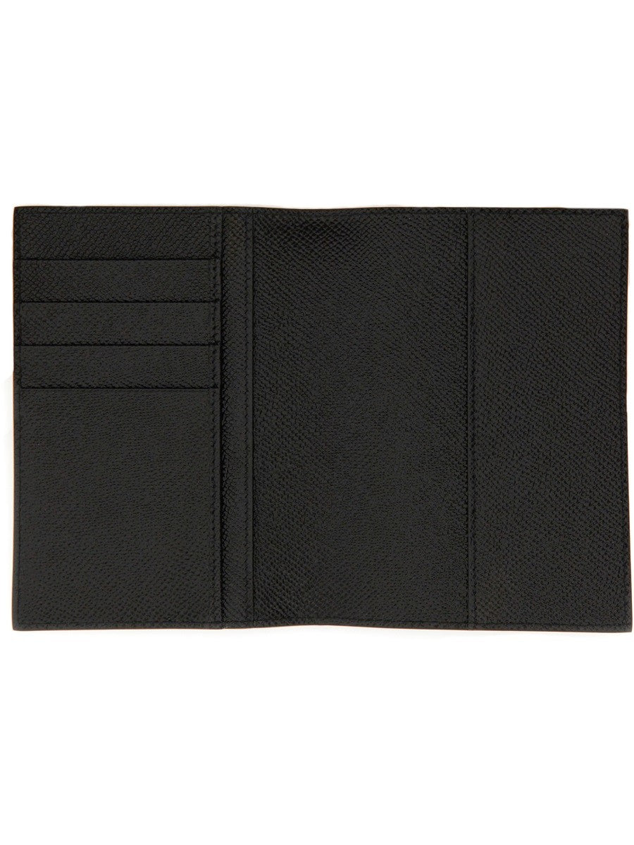 Dolce & Gabbana PORTA PASSAPORTO IN PELLE