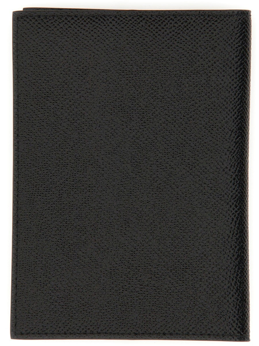 Dolce & Gabbana PORTA PASSAPORTO IN PELLE