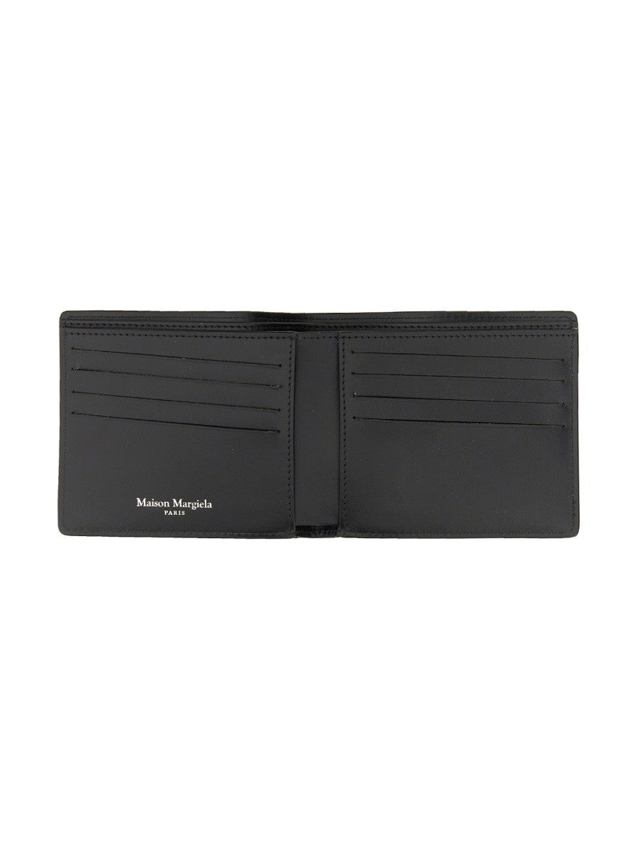 Maison Margiela PORTAFOGLIO BI-FOLD FOUR STITCHES