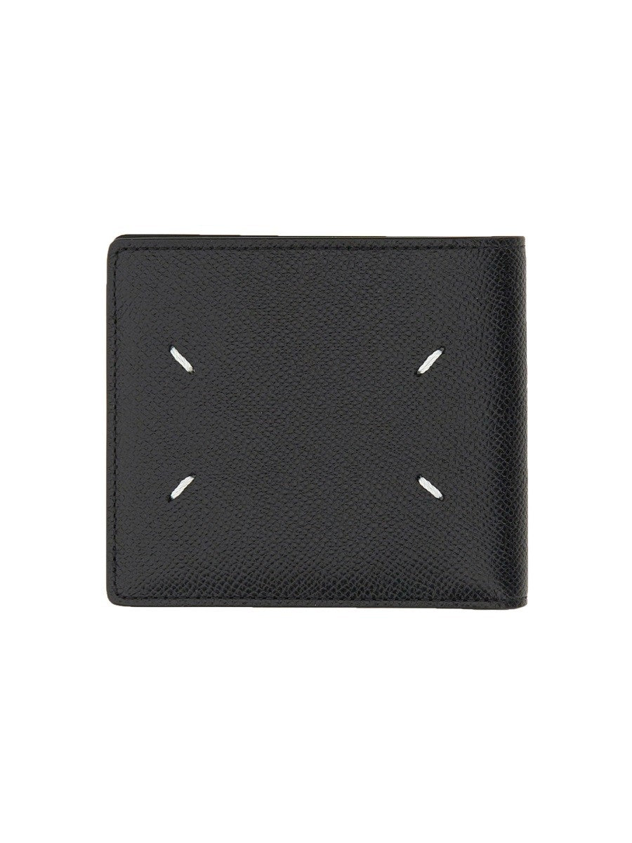 Maison Margiela PORTAFOGLIO BI-FOLD FOUR STITCHES