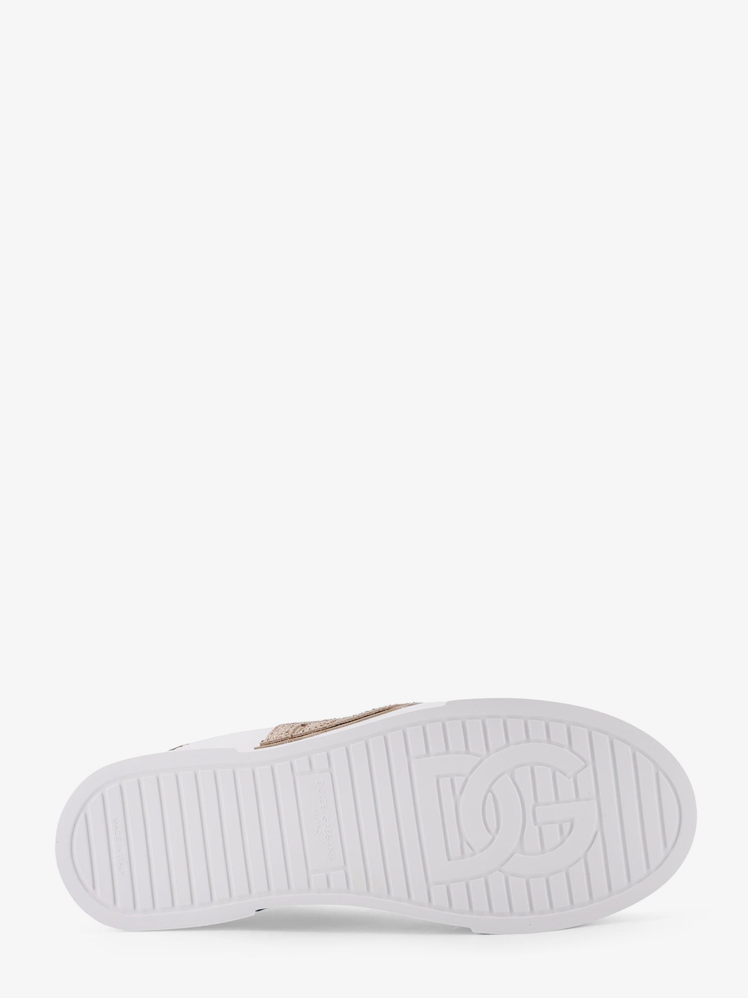 Dolce & Gabbana Portofino Light Strobel leather low-top sneakers