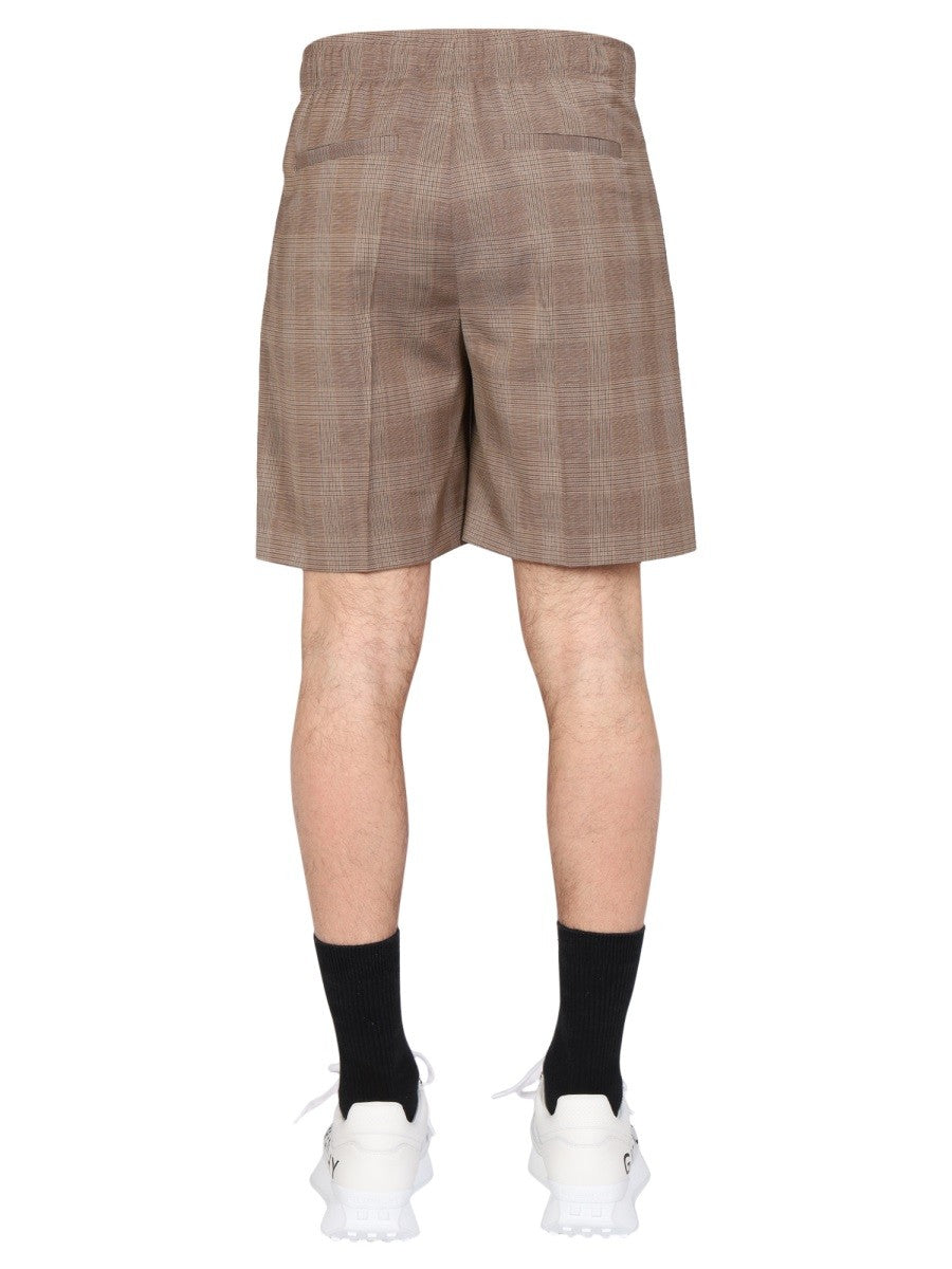 Givenchy PRINCE OF WALES PATTERN BERMUDA
