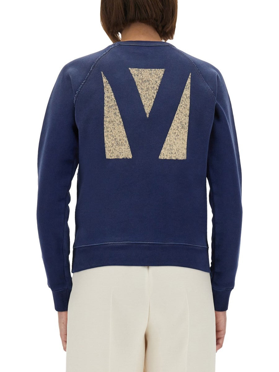 Valentino PRINTED COTTON SWEATSHIRT