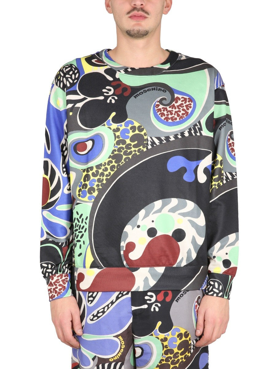 Moschino GENSER MED PSYCHEDELISK TRYKK