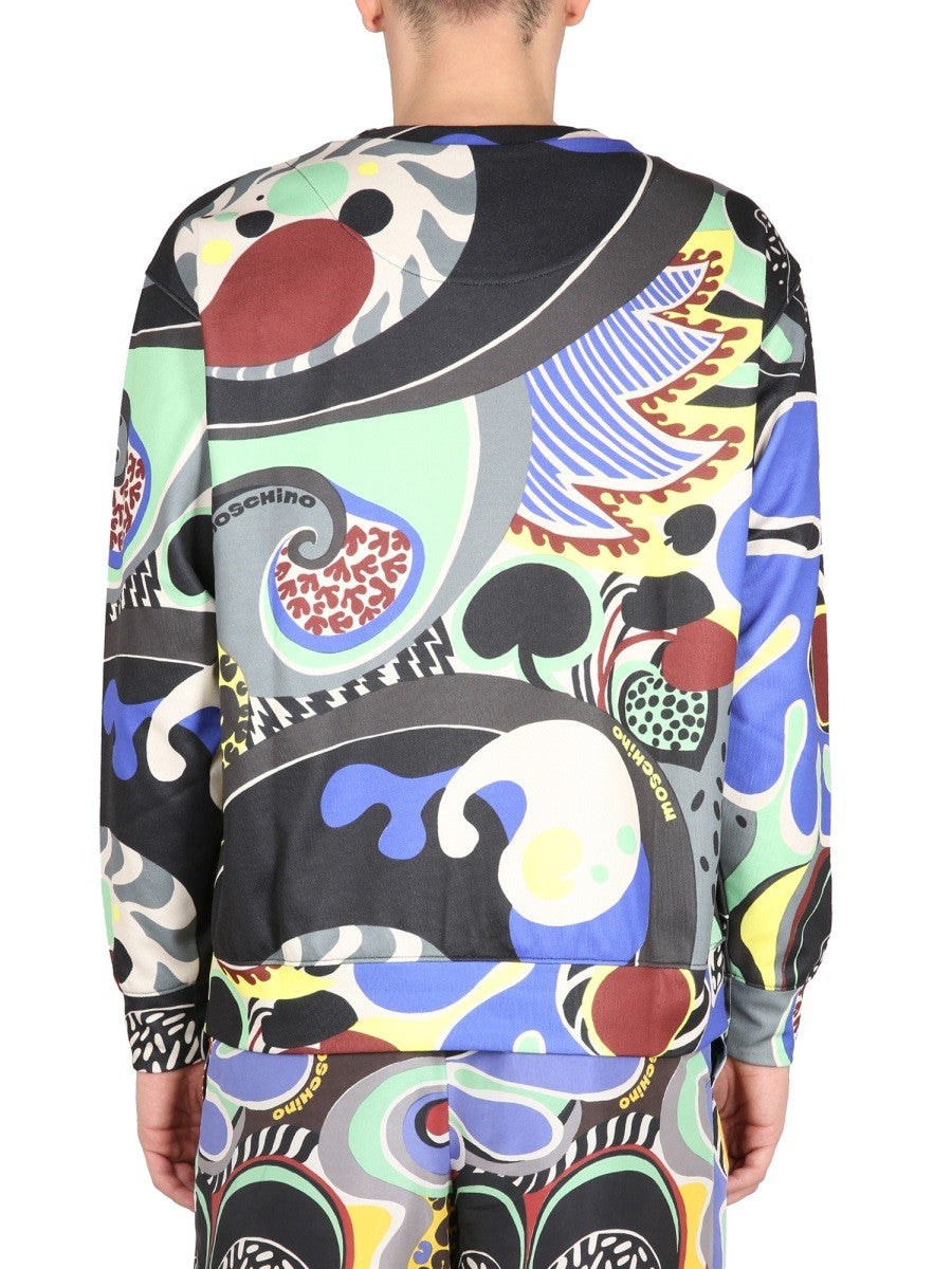 Moschino GENSER MED PSYCHEDELISK TRYKK