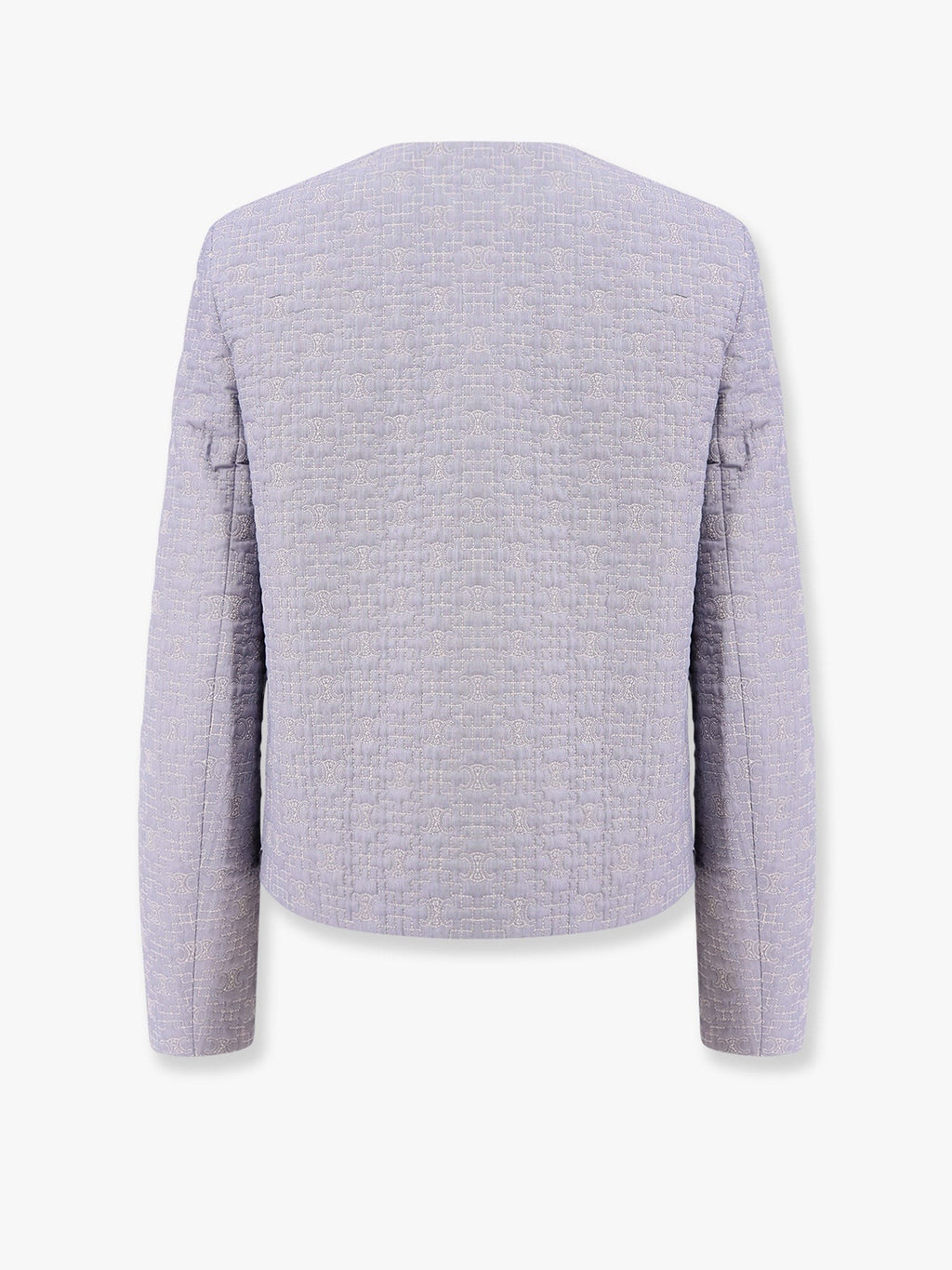 Celine Prošívané bavlněné sako s motivem Triomphe