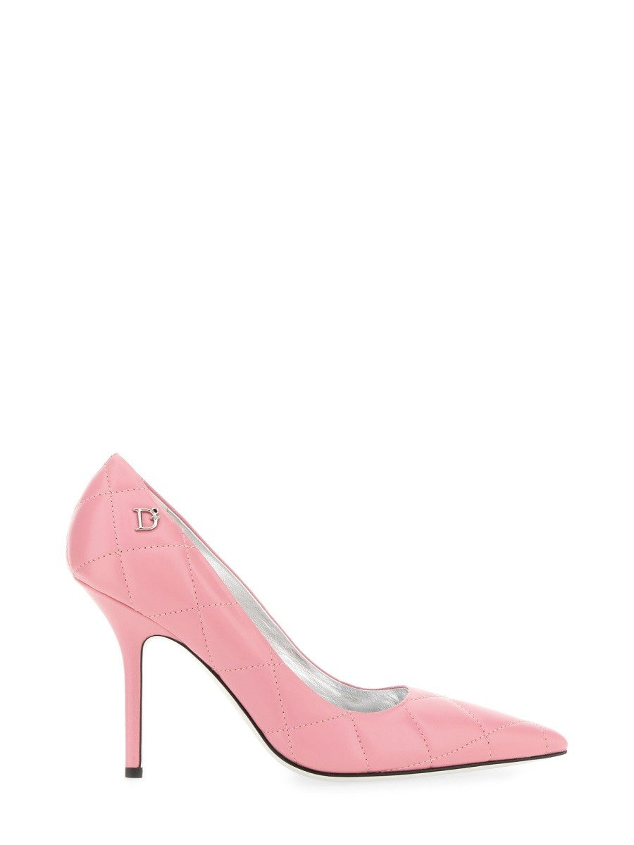 Dsquared2 QUILTED LEATHER PUMPS