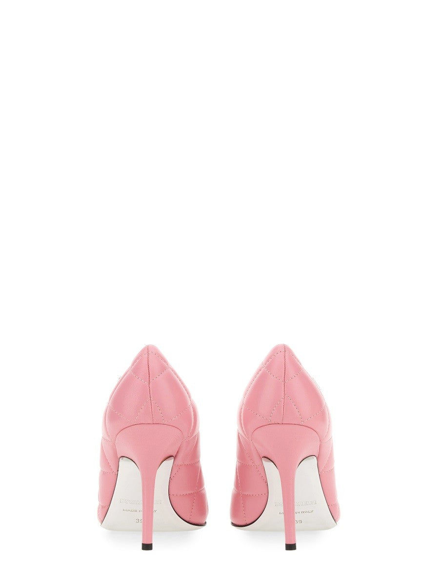 Dsquared2 QUILTED LEATHER PUMPS