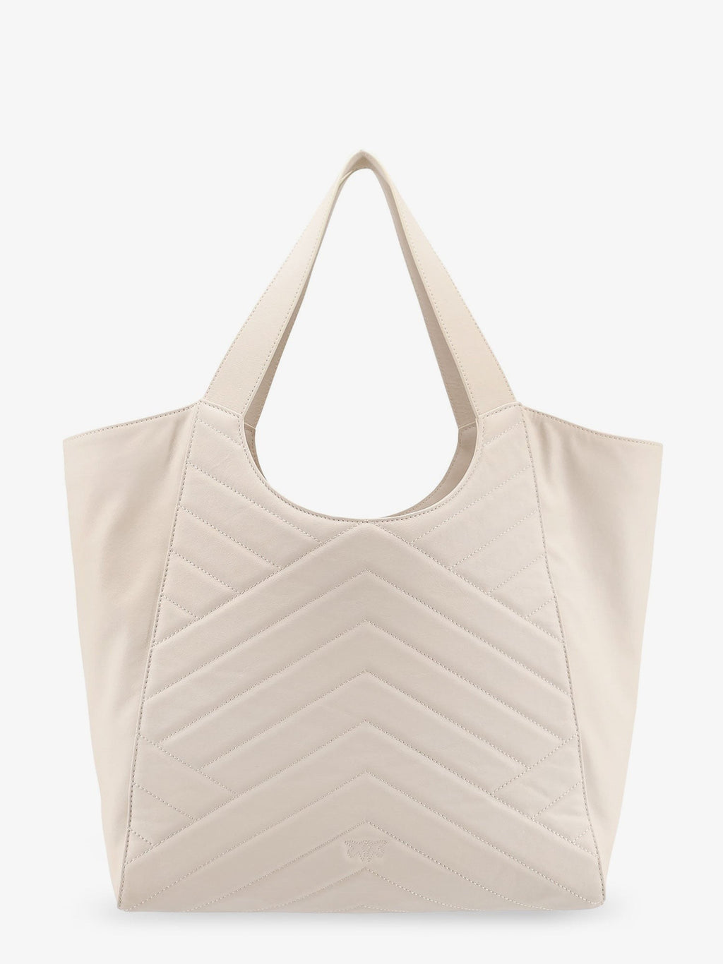 Pinko Quilted leather shoulder bag