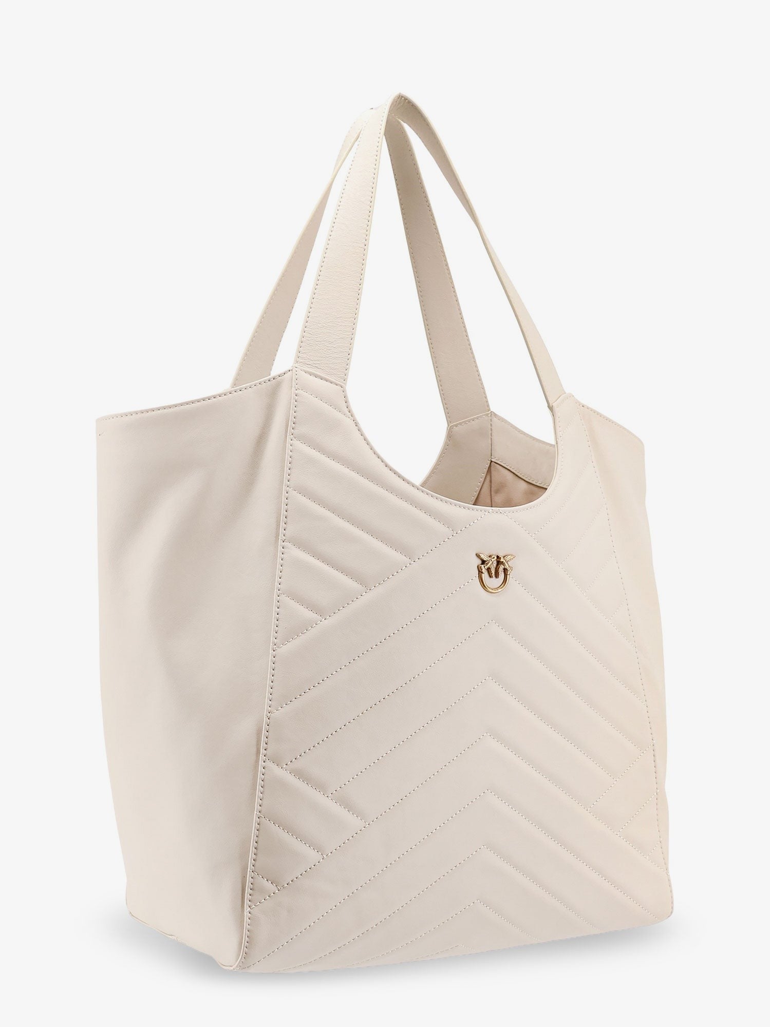 Pinko Quilted leather shoulder bag