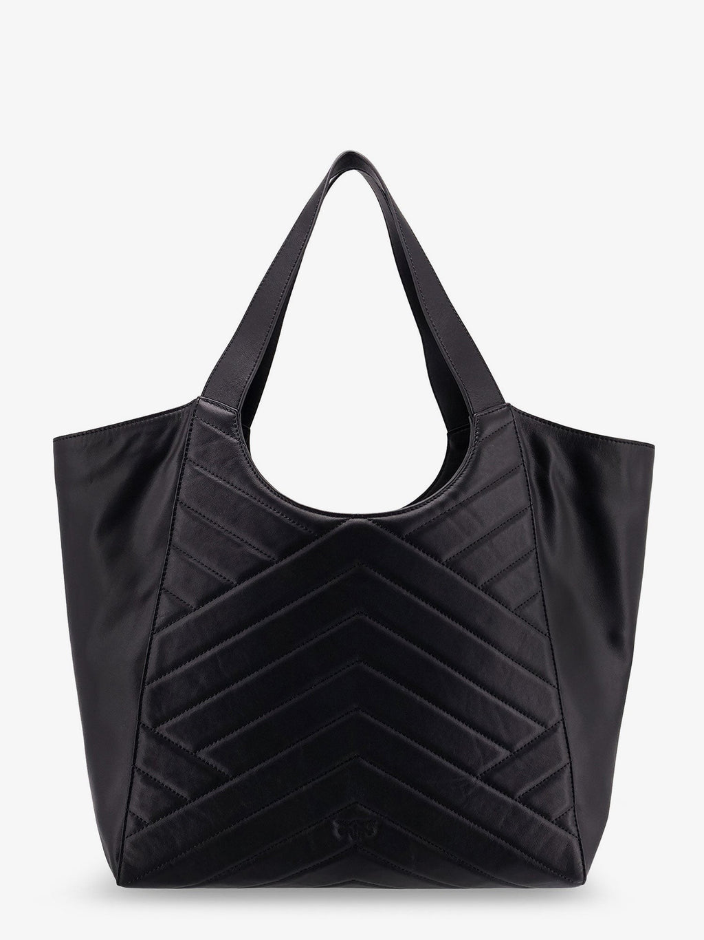 Pinko Quilted leather shoulder bag