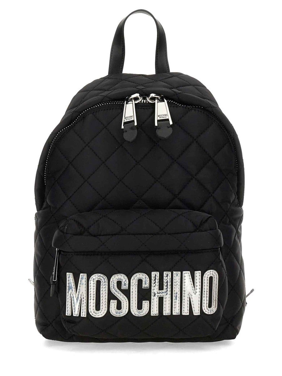 Moschino PROŠIVENI NAJLONSKI RUKSAK