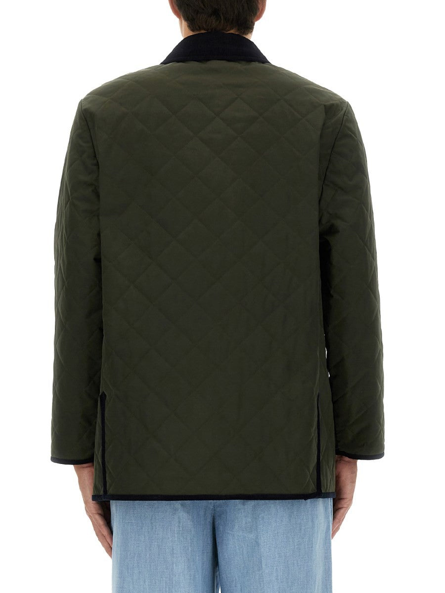 Valentino GESTEPPTE HEMDJACKE MIT „VLOGO“-PATCH