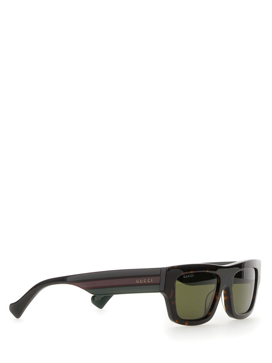 Gucci RECTANGULAR SUNGLASSES