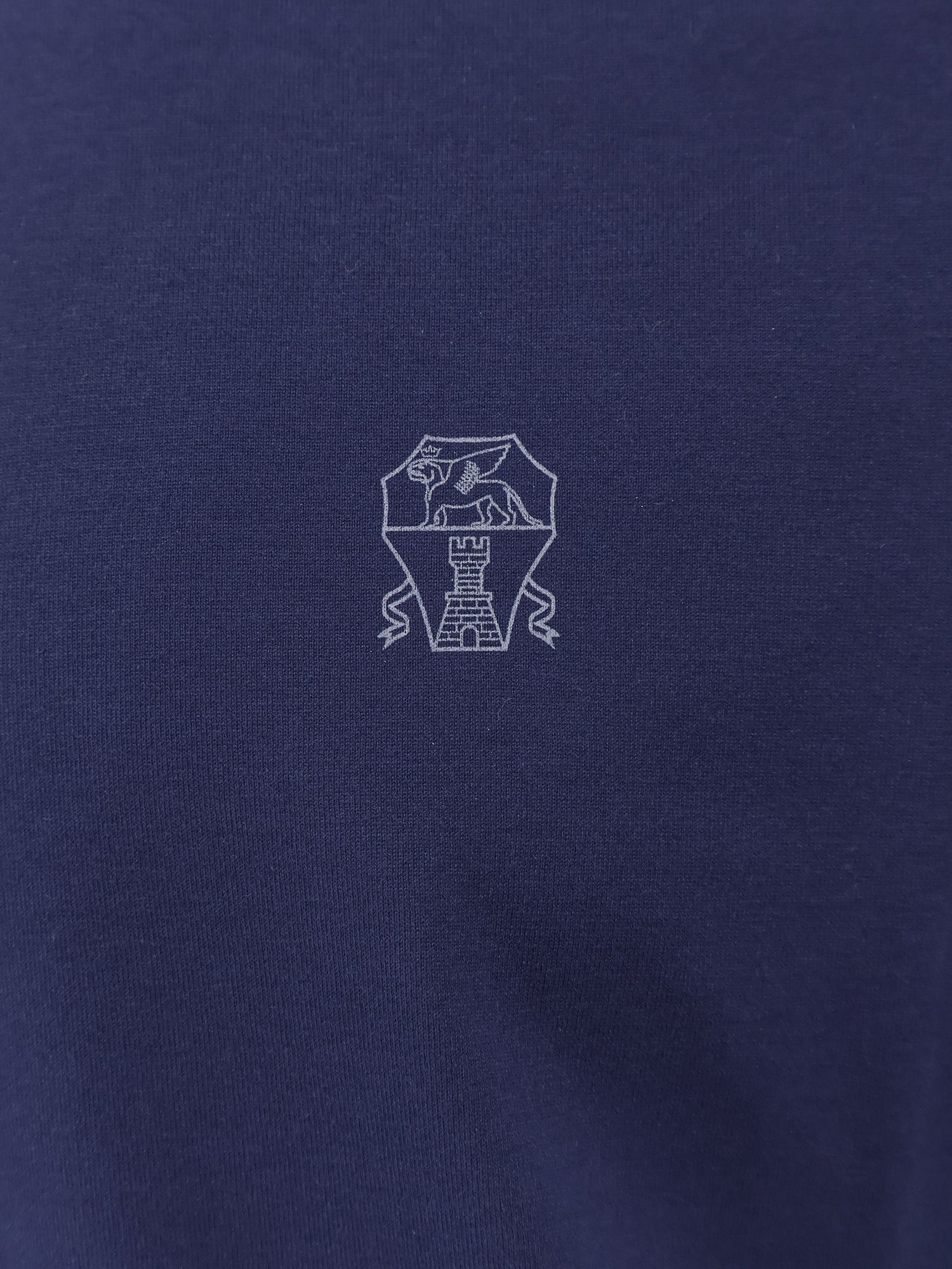 Brunello Cucinelli Baumwoll-T-Shirt mit regulärer Passform