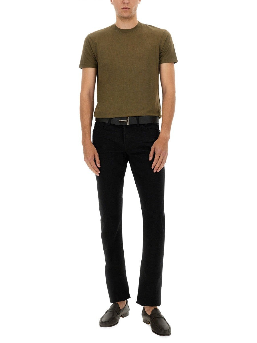 Tom Ford REGULAR FIT MARŠKINĖLIAI
