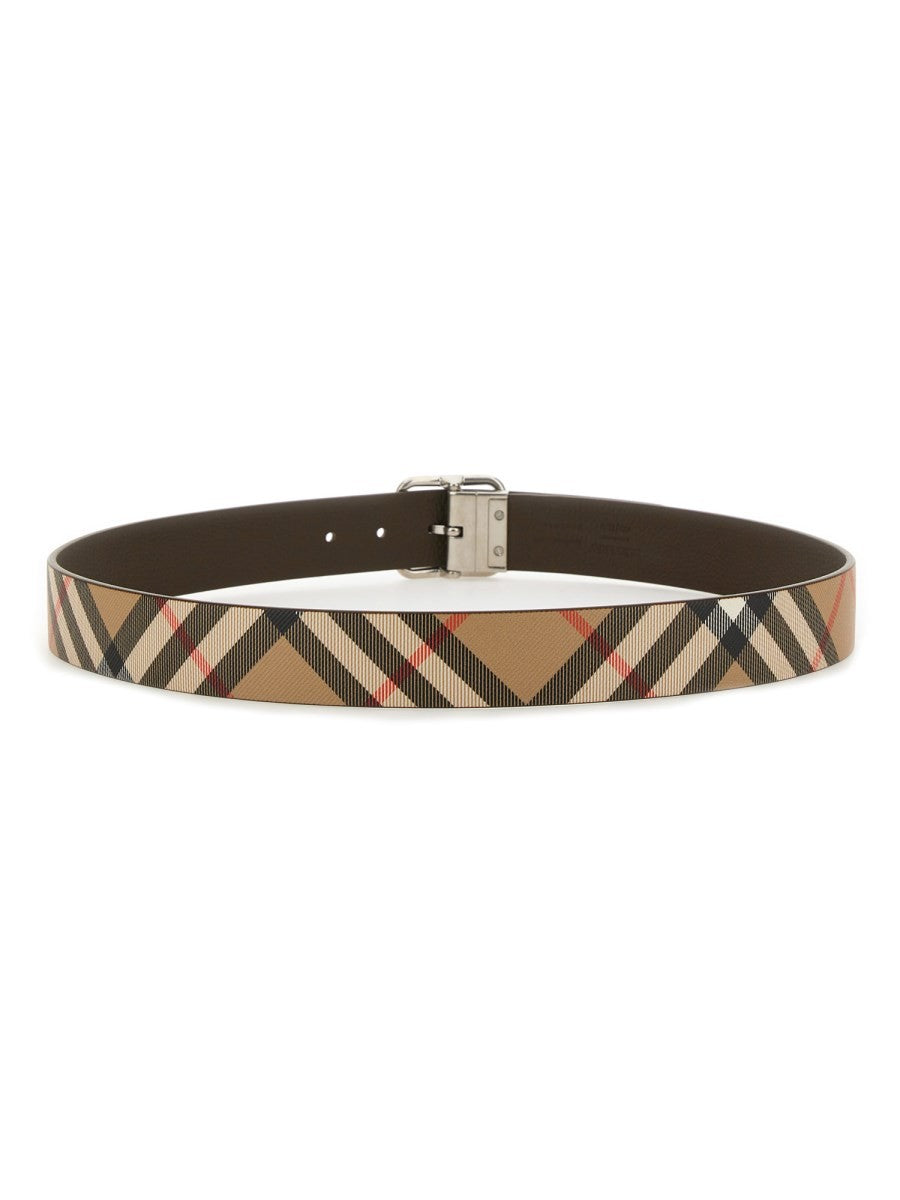 Burberry REVERSIBLE BELT "CHECK B"