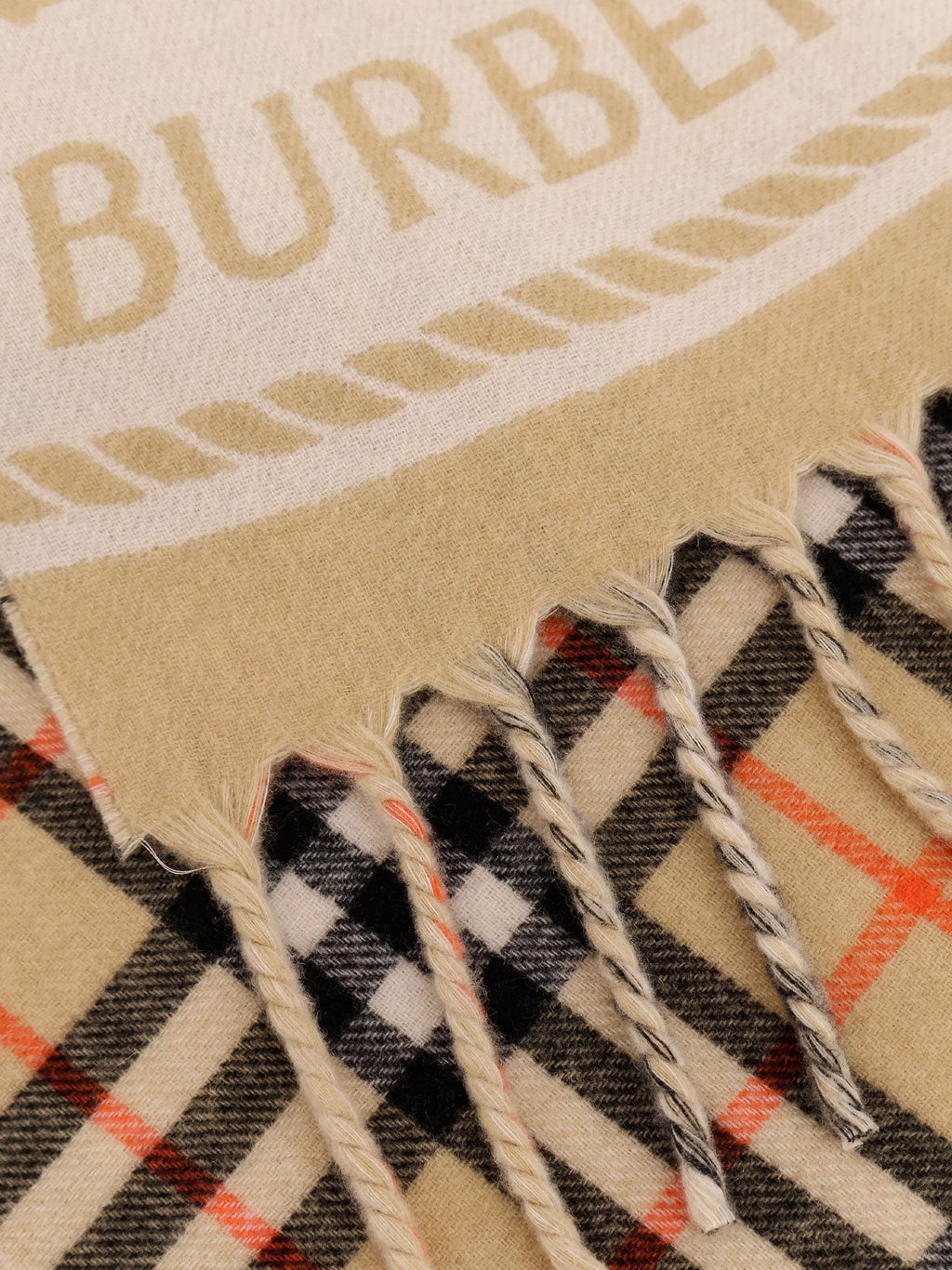 Burberry Reversible cashmere scarf