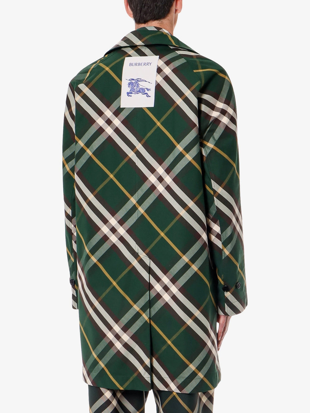 Burberry Oboustranný bavlněný trenčkot