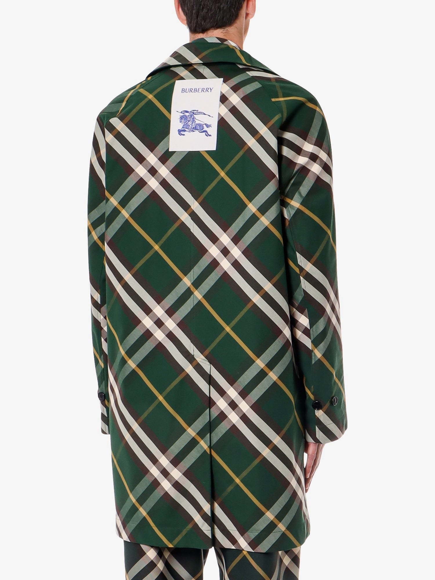 Burberry Oboustranný bavlněný trenčkot