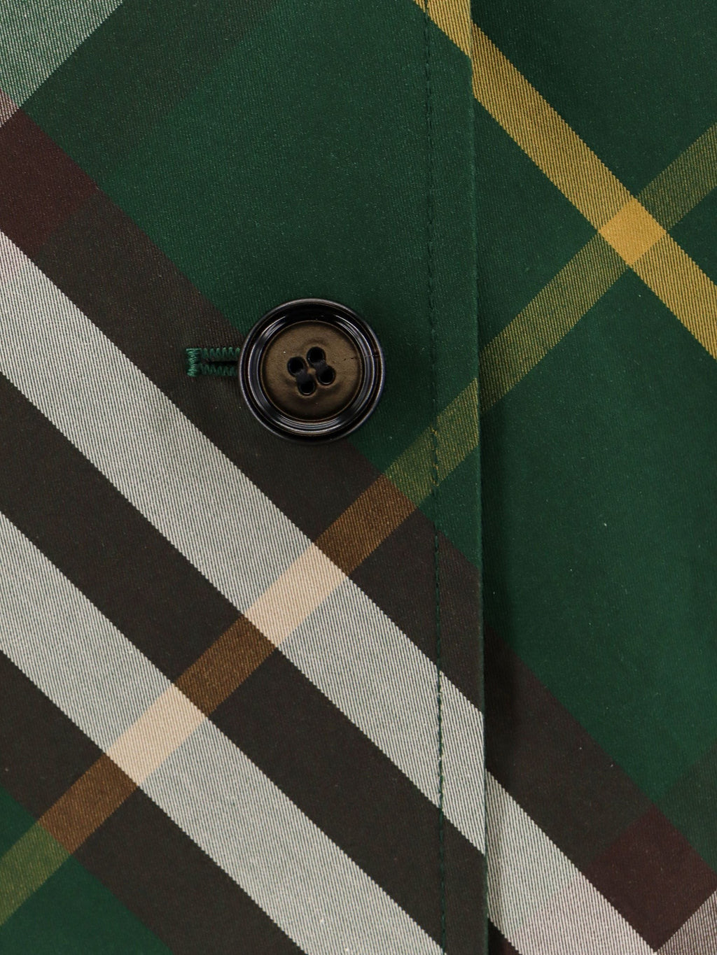 Burberry Oboustranný bavlněný trenčkot