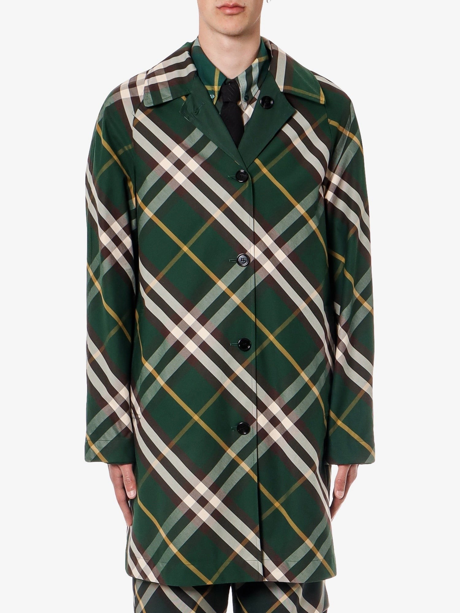 Burberry Oboustranný bavlněný trenčkot