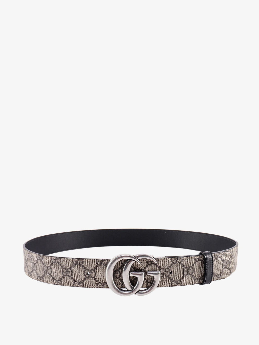 Gucci Reversible gg supreme fabric and leather belt
