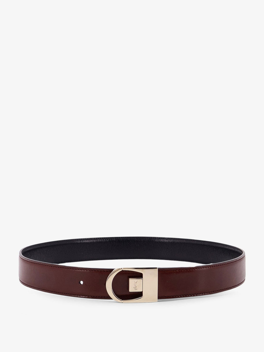 Saint Laurent Oboustranný kožený pásek