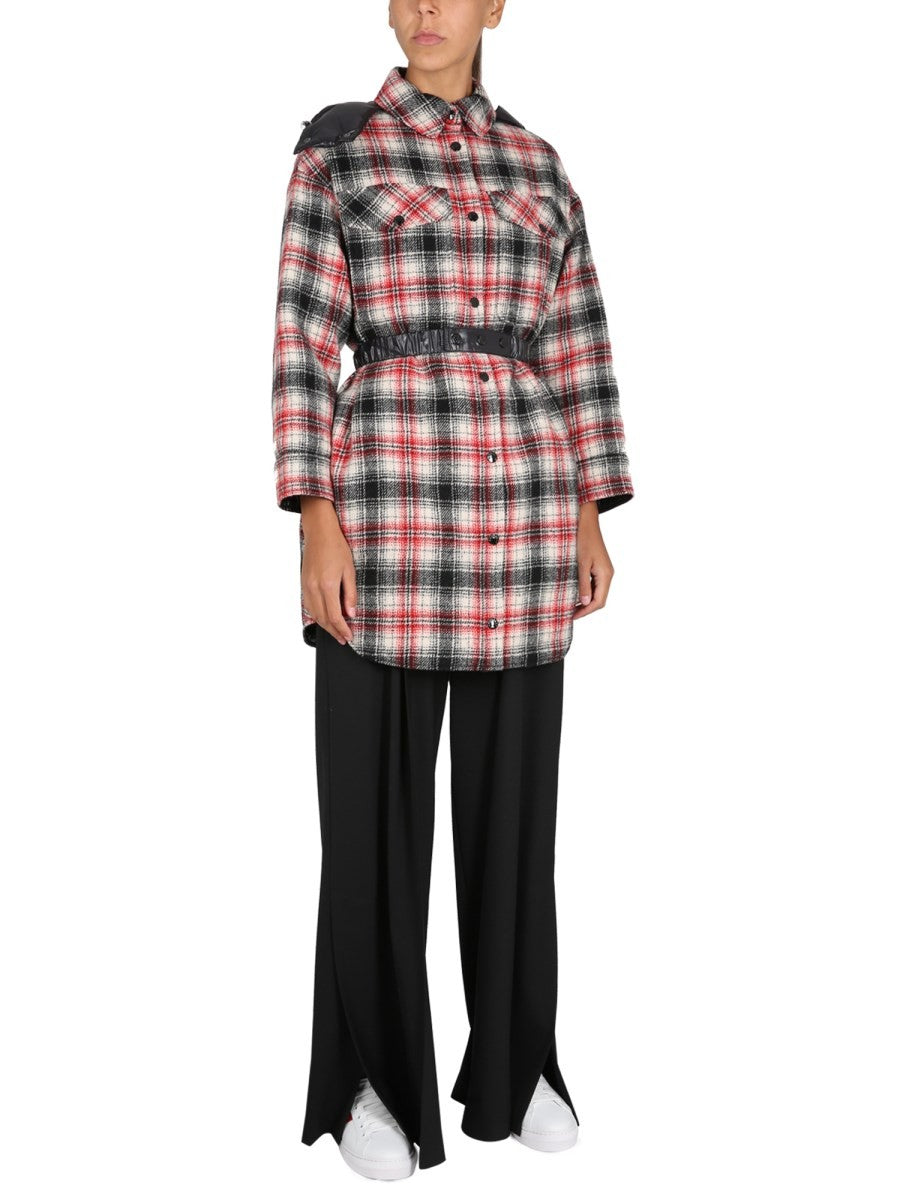 Moncler REVERSIBLE PADDED SHIRT DRESS