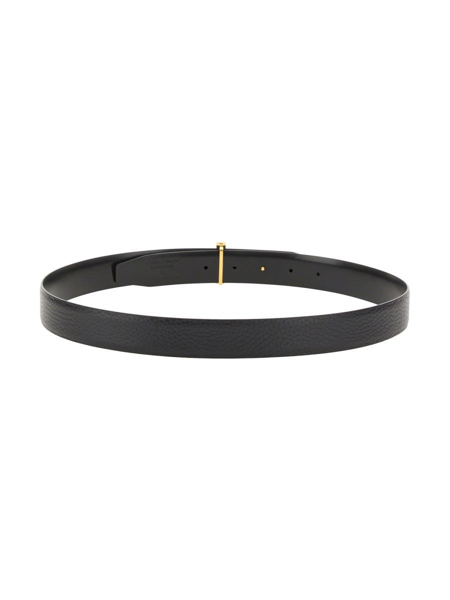Tom Ford REVERSIBLE "T LINE" BELT