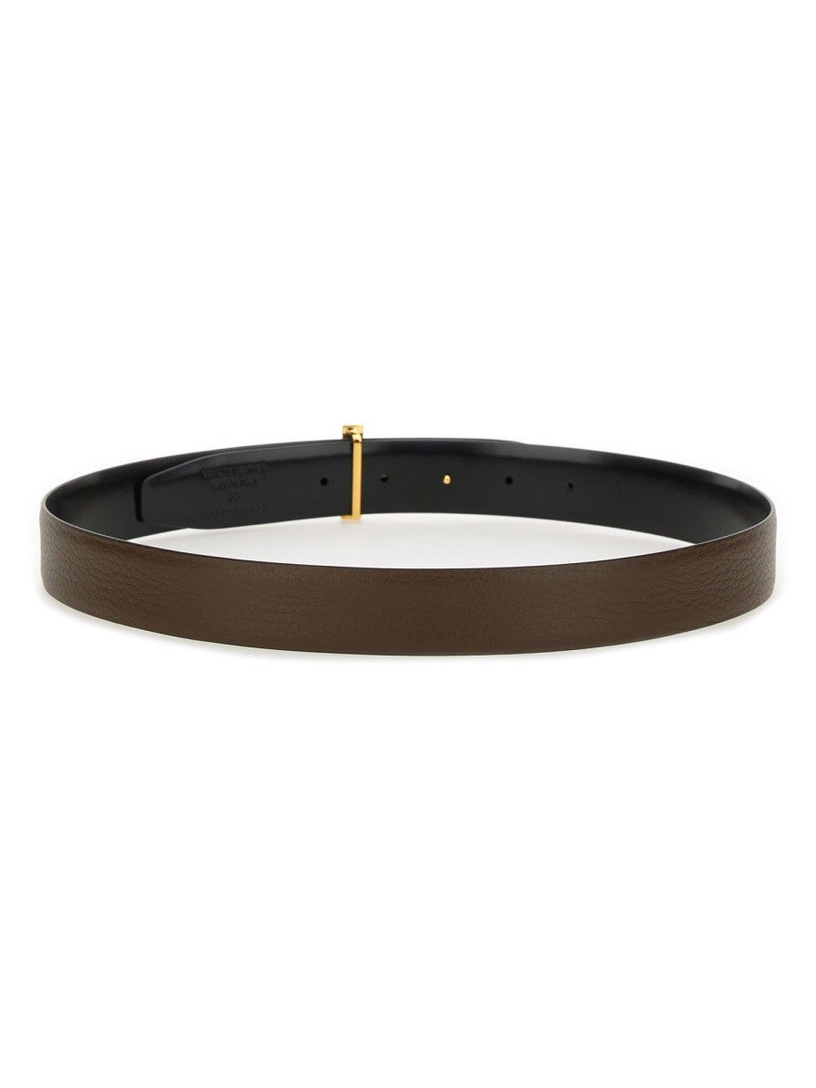 Tom Ford REVERSIBLE "T LINE" BELT