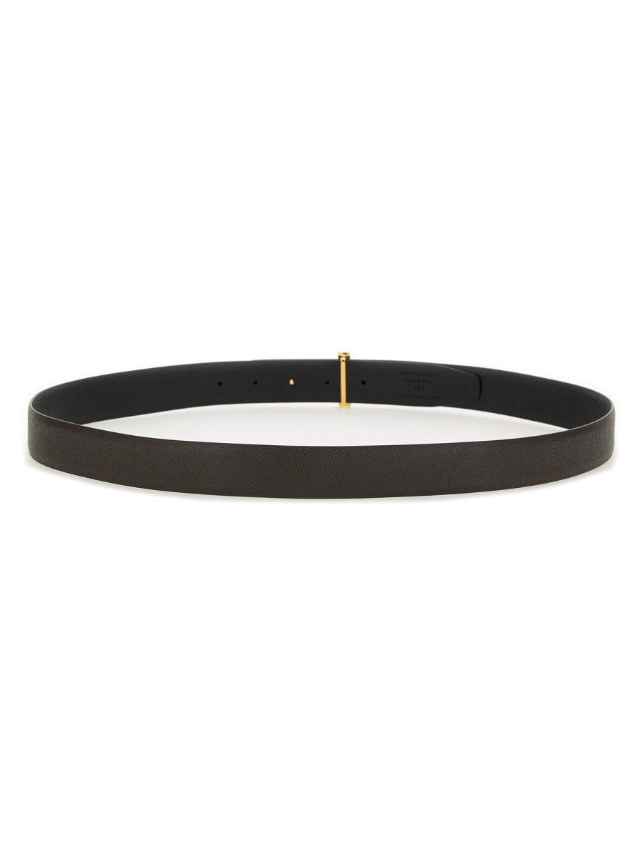 Tom Ford REVERSIBLE "T LINE" BELT