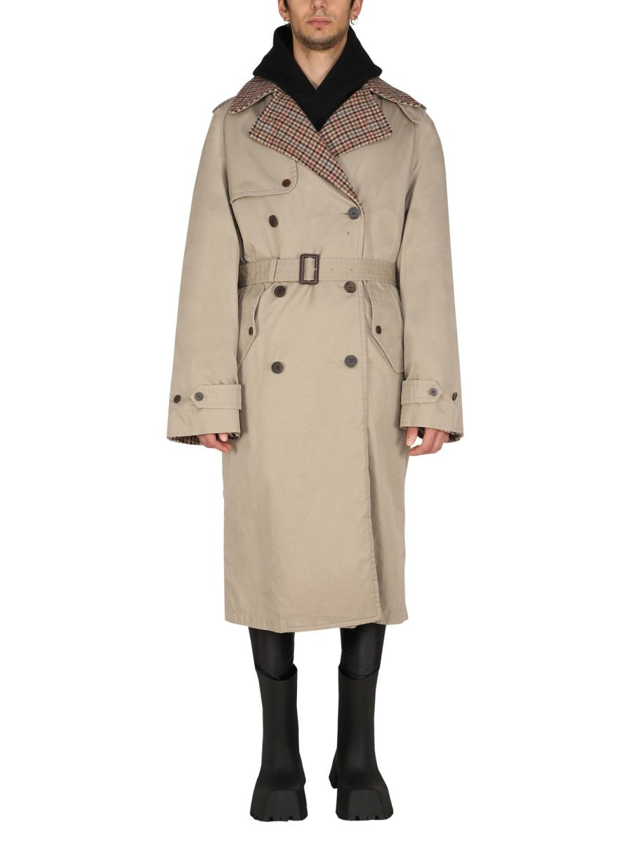 Balenciaga REVERSIBLE TRENCH COAT