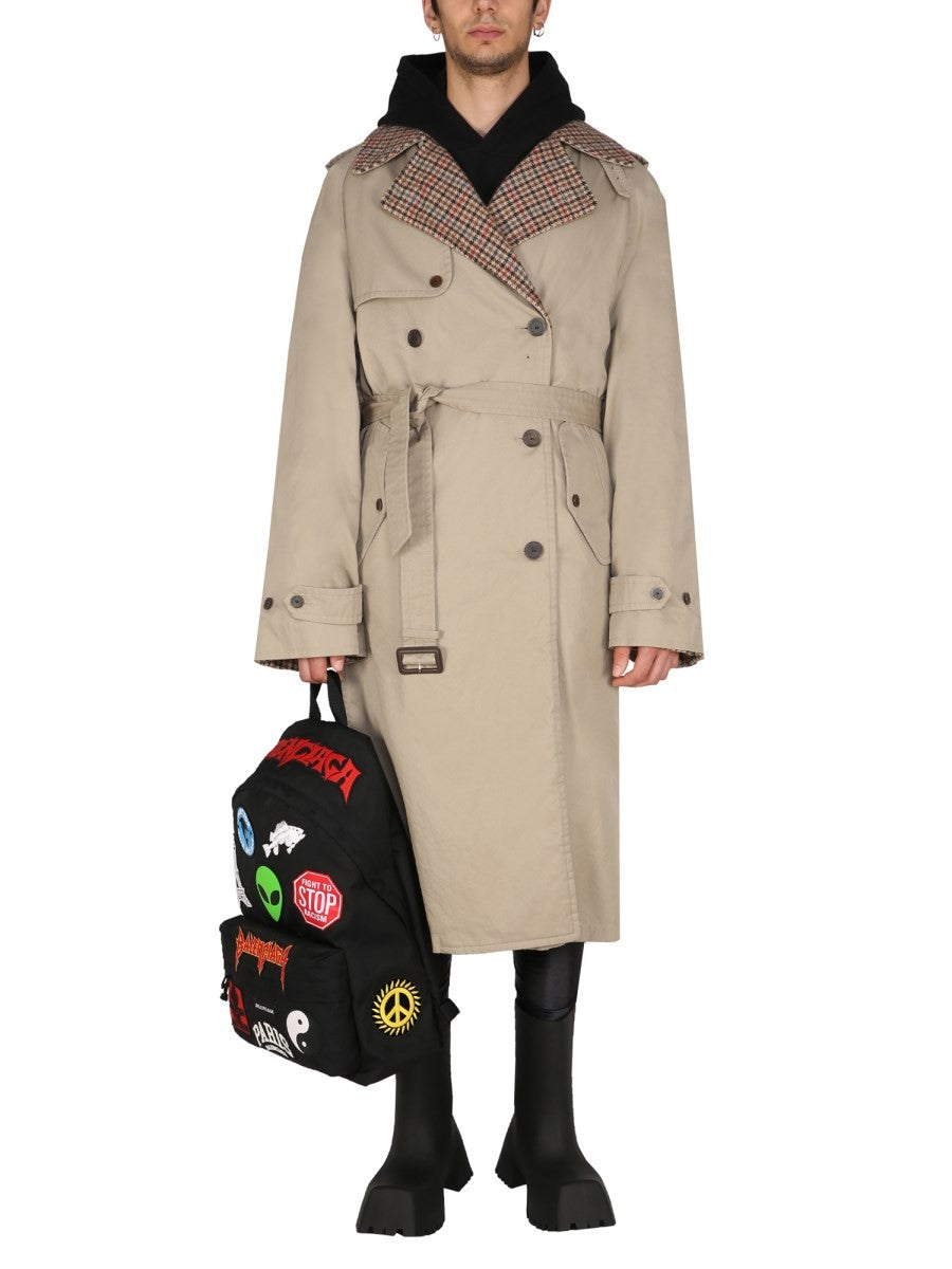 Balenciaga REVERSIBLE TRENCH COAT