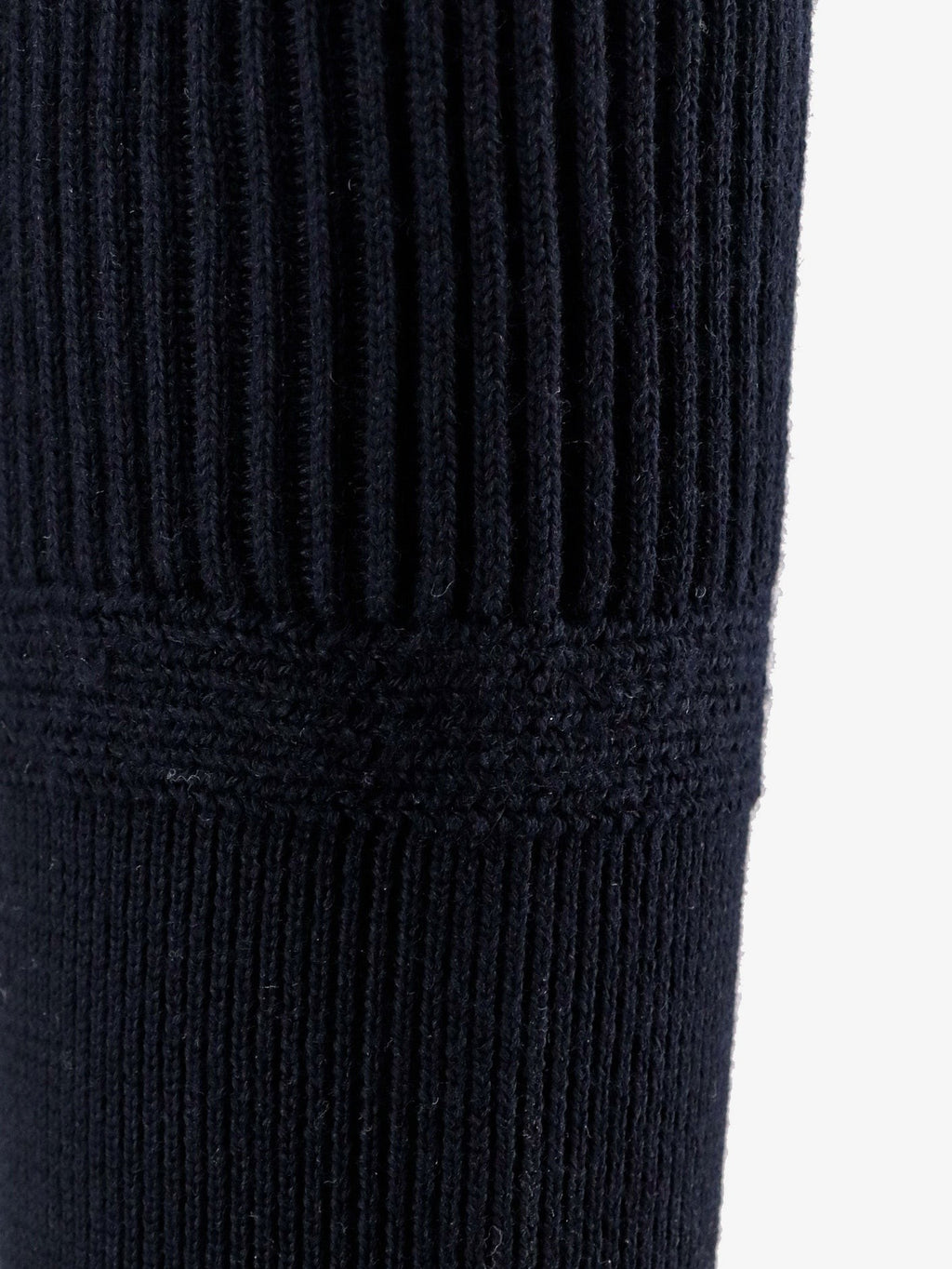 Stone Island Ribbed certified virgin wool sweater