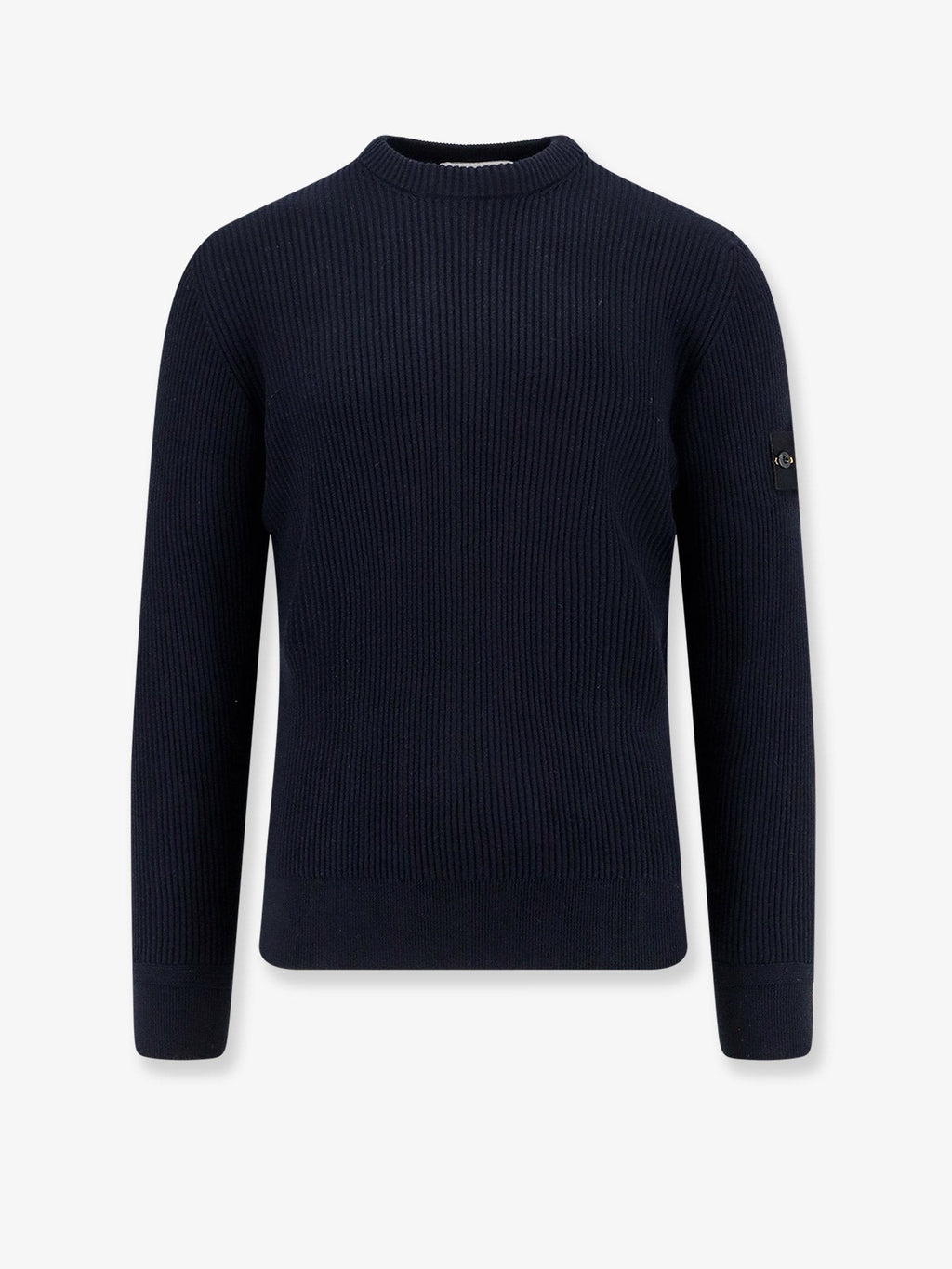 Stone Island Ribbed certified virgin wool sweater