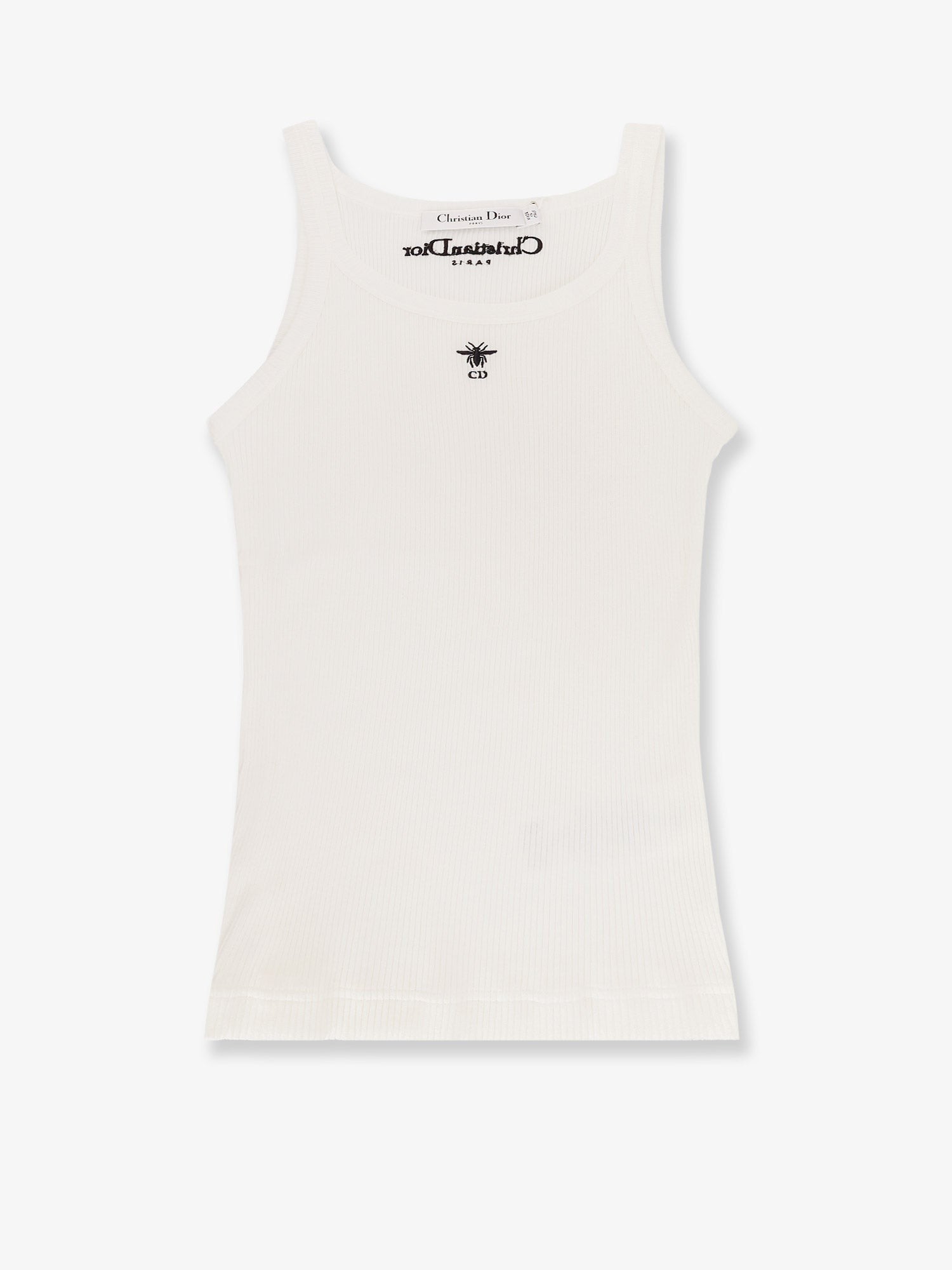 Dior Ribbed cotton tank top