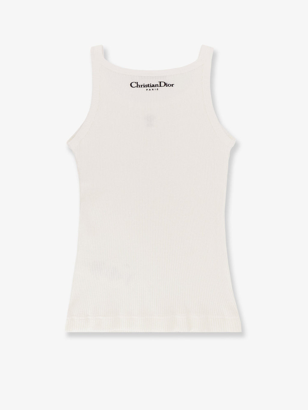 Dior Ribbed cotton tank top