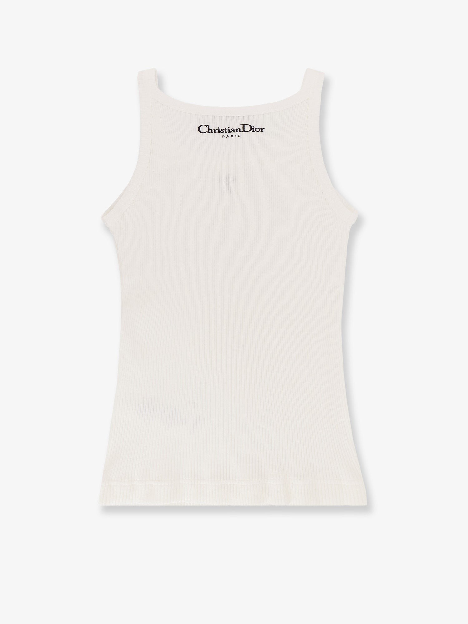 Dior Ribbed cotton tank top