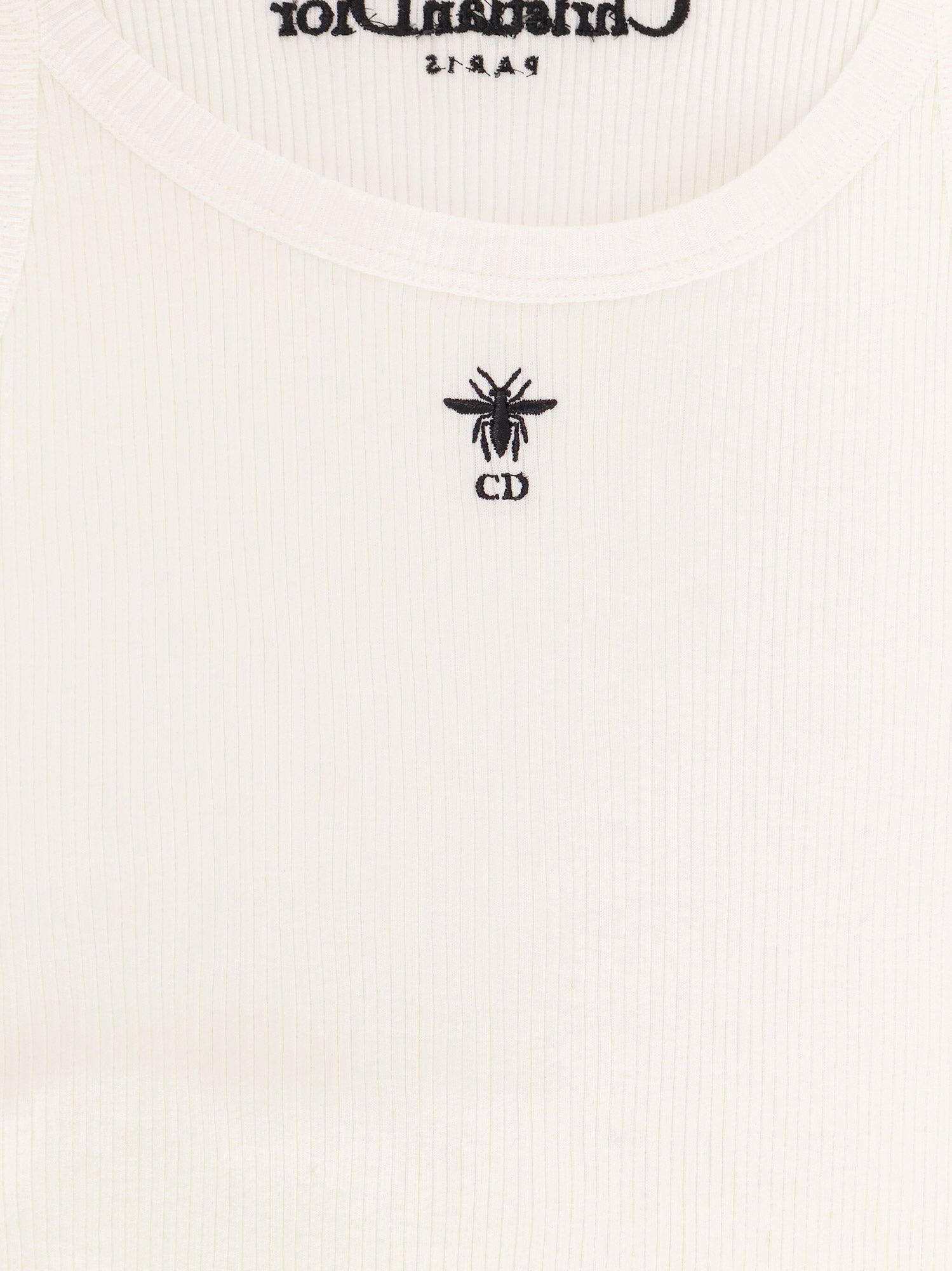 Dior Ribbed cotton tank top
