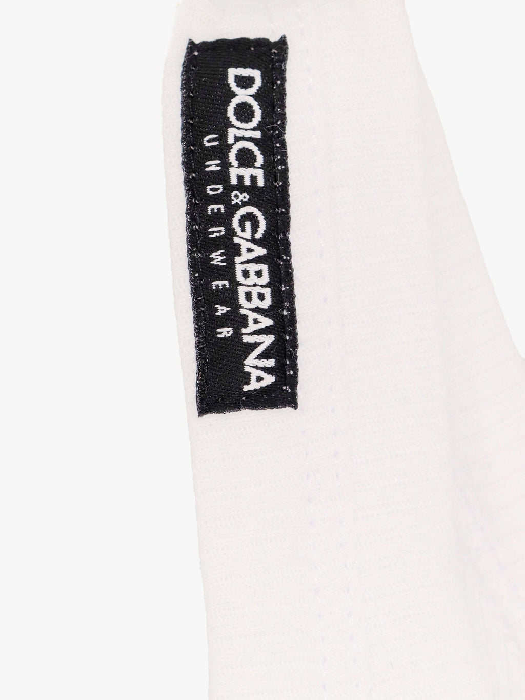 Dolce & Gabbana Ribbed cotton tank top